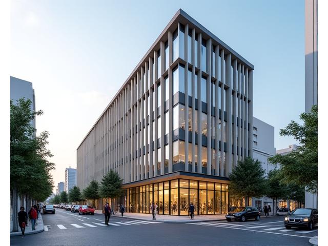 Ubicación de la oficina de Nexa Coral en Bogotá, vista exterior del edificio con detalles de la calle