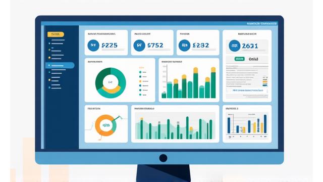 Captura de pantalla de un dashboard consolidado mostrando métricas clave de diferentes fuentes, como ventas, marketing y productividad, en una interfaz limpia.